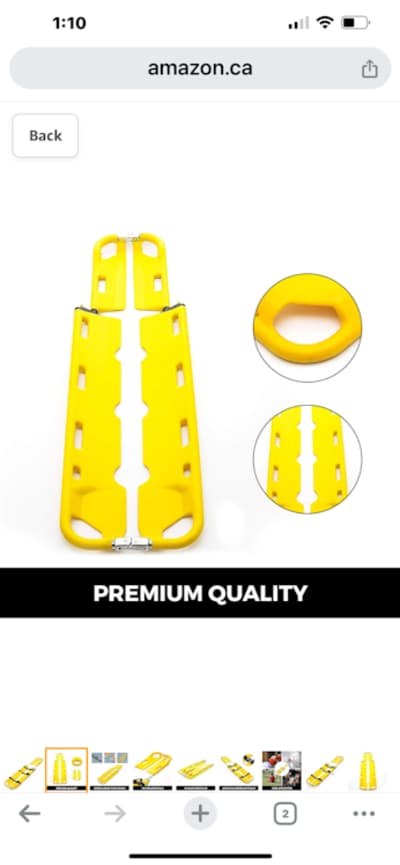 Medical Emergency Stretcher 350LB Load Capacity – photo 2 in Ottawa
