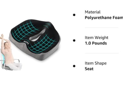 Cushion for Relieves Back Sciatica Pain Tailbone Pain – photo 8 in Ottawa