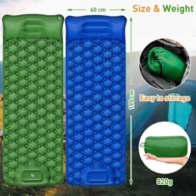Camping Sleeping Pad Inflatable Sleep Mat – photo 7 in Ottawa