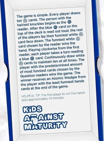 Kids Against Maturity Game – photo 4 in Ottawa