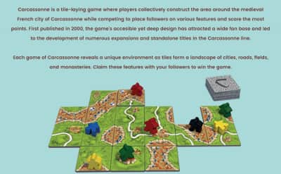 Carcassonne : New Edition - A Board Game – photo 3 in Ottawa