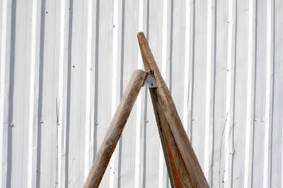 Rustic Barnboard Easel – photo 4 in Embrun