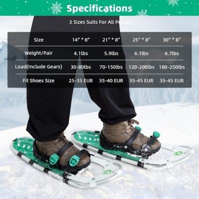 Snowshoes 30” - 180 - 250lbs – photo 6 in Ottawa