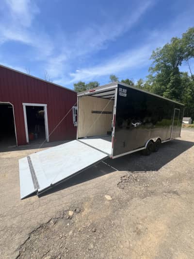 24’ Enclosed Car Hauler – photo 3 in Garnet-Valley