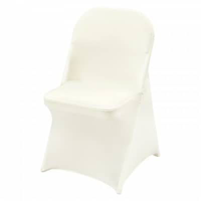 Chair Cover Universal Ivory - Stretch Spandex – photo 7 in Kingston