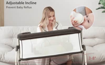 Safe & Cozy Rolling Baby Bassinet – photo 5 in Ottawa