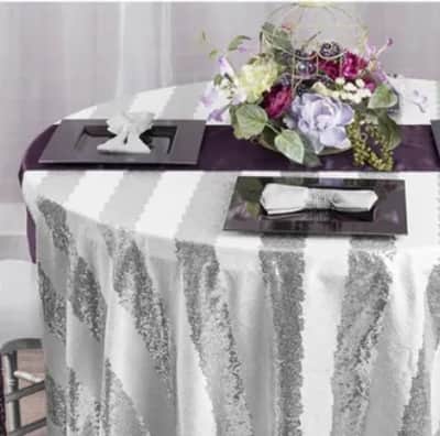 Polyester Napkin 20"x20" - Silver – photo 2 in Nepean