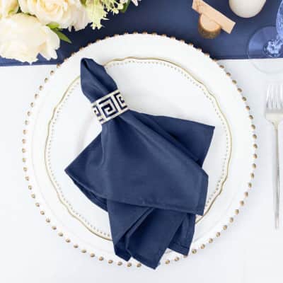 Polyester Napkin 20"x20" - Navy – photo 2 in Nepean