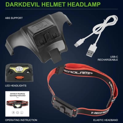 Safety Hard Hat With Rechargeable Headlamp – photo 4 in Kanata