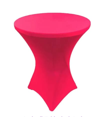 Cocktail Tablecloth - Red for rent in Delaware-County
