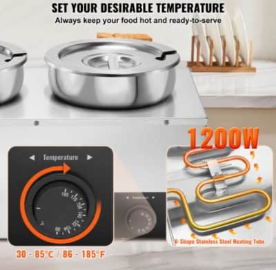 3-Pot Electric Soup Warmer Rental – photo 4 in Kanata