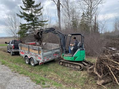 Compact Excavator Rental – Ottawa Construction Projects – photo 6 in Greely