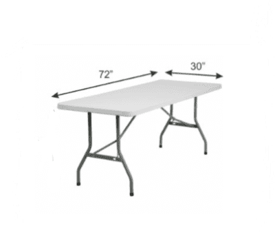 6ft Folding Children's Table Rental – photo 3 in Orléans