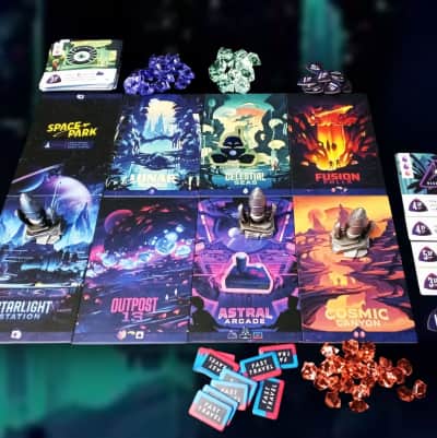Space Park Board Game – photo 3 in Shediac-Bridge