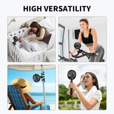 Portable Fan - clips on strollers, car seats, cribs – photo 6 in Orléans