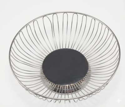 Elegant Silver Bread Basket for rent in Orléans