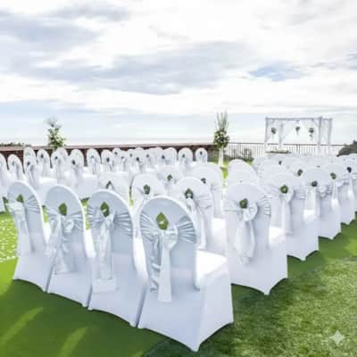 White Chair Covers Universal Spandex – photo 4 in Orléans