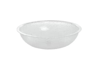 10" Frosted Plastic Salad / Snack Bowl – photo 2 in Arnprior