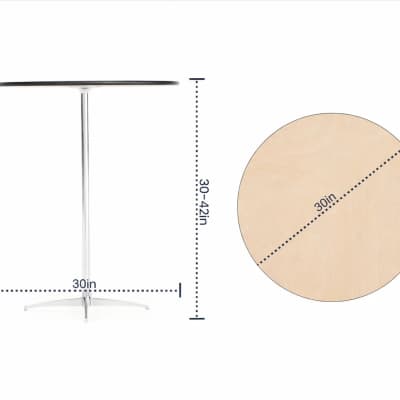 30" Round Cruiser / Cocktail Table 30" or 42" High – photo 2 in Arnprior
