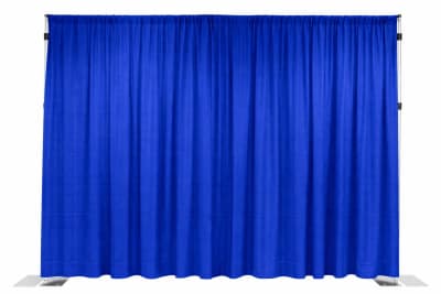Royal Blue Banjo Drape - For Pipe & Drape Frame – photo 3 in Arnprior