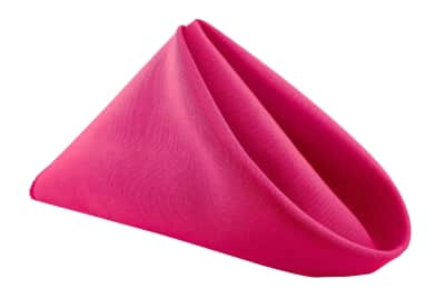 Napkin Fuchsia Polyester 20 x 20 for rent in Kanata