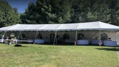 20' x 70' Frame Tent (Installed) – photo 4 in Orléans