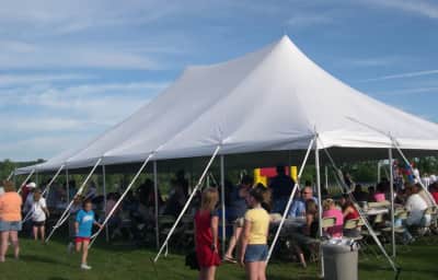 30' x 45' Pole Tent - ( Installed ) for rent in Orléans