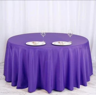 Elegant Round Table Covers Rental – Stone-Mountain – photo 2 in Stone-Mountain