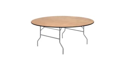 60 inch Round Wood Table Rental- Loudoun Fairfax DC NOVA MD for rent in Chantilly