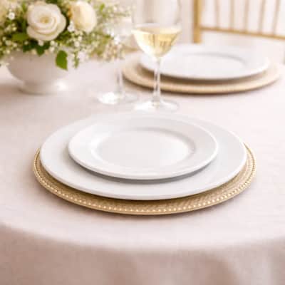 Sabina Side Plate - 7.5" Dessert / Side ( Select By Dozen) for rent in Kanata