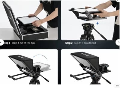 Teleprompter NEEWER X12 – photo 3 in Kanata