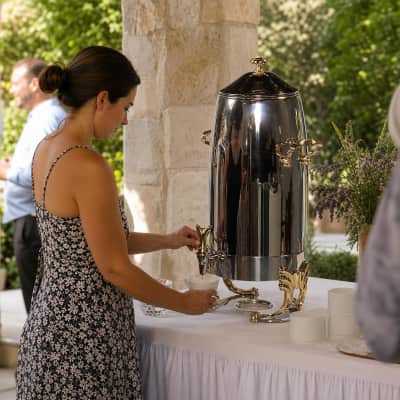 Coffee Server-Deluxe Samovar - 5 Gallon thumbnail Party-Event 1/2