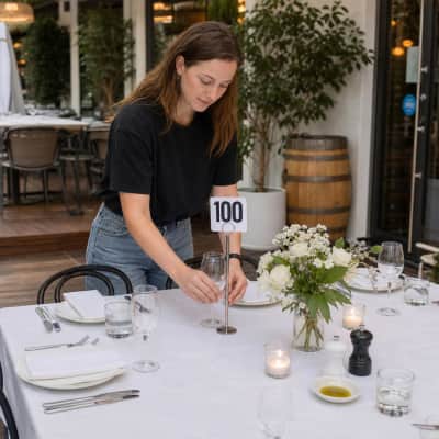 Table Number Stands thumbnail Party-Event 1/3