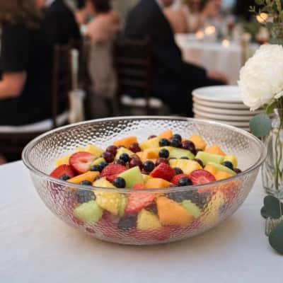 Salad Bowl - Plastic 12 inch thumbnail Party-Event 1/2