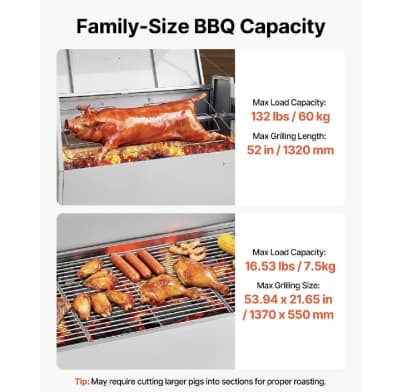 52" Rotisserie Pig Roaster Rental – photo 3 in Kanata
