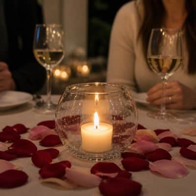 Glass Votive Candle Holder  thumbnail Party-Event 1/3