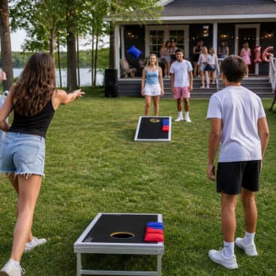 Party Game Cornhole ​/​ Bean Bag Toss  thumbnail Party-Event 1/3