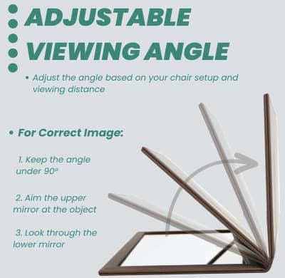 Adjustable Vitrectomy Recovery Mirror Rental – photo 5 in Kemptville