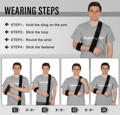 Adjustable Arm Sling Shoulder Support Brace – photo 4 in Kemptville