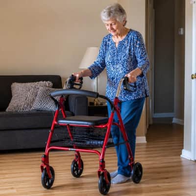 Foldable Rollator Walker  thumbnail Medical-Accessories 1/4
