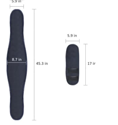 Heated Waist Belt Wrap Vibration Massager – photo 6 in Kemptville