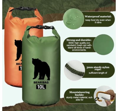 Waterproof Bear Food Bag Hanging System – photo 4 in Ontario