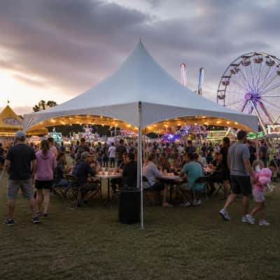 Frame Tent -15' x 15' High Peak Marquee thumbnail Party-Event 1/3