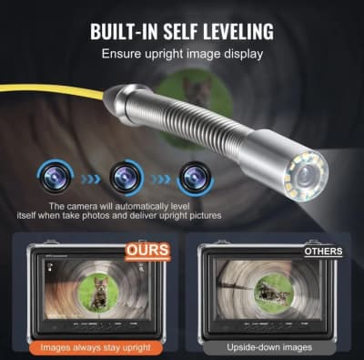 VEVOR Sewer Inspection Camera 165 ft 512Hz Locator – photo 3 in Ottawa