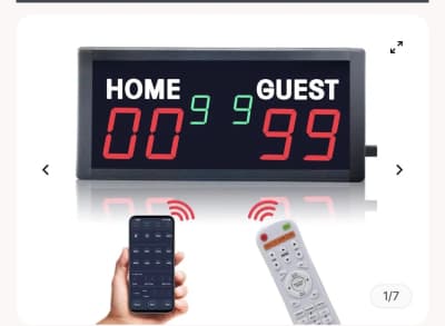 Portable LED Electronic Scoreboard with Tripod – photo 2 in Kanata