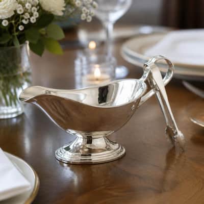Stainless Steel Gravy Boat  thumbnail Party-Event 1/3