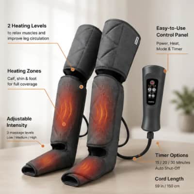 Heated Leg Compression Massager – photo 2 in Arnprior