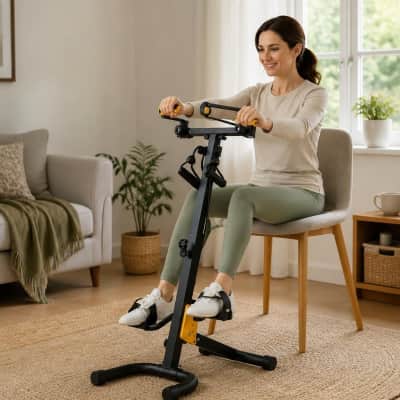 Foldable Pedal Exerciser Therapy Bike thumbnail Medical-Accessories 1/4