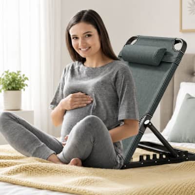 Adjustable Bed Backrest Wedge with Armrests for rent in Arnprior