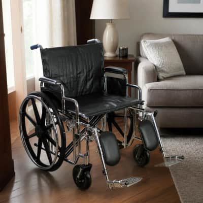 24” Wide Heavy Duty Wheelchair thumbnail Medical-Accessories 1/3